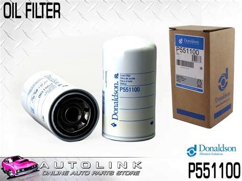 DONALDSON OIL / LUBE FILTER SPIN ON FULL FLOW FOR TRACTORS P551100