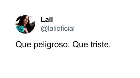 Lali Espósito lamentó el triunfo de Milei y lo consideró peligroso