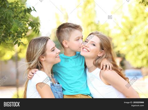 Lesbian Mothers Foster Image Photo Free Trial Bigstock