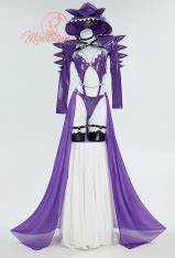 Women PM Derivative Sexy Lingerie Set Purple Cutout Bodysuit And