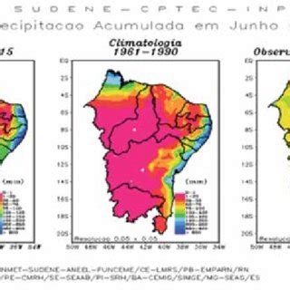 Espacializa O Da Precipita O Mm Mensal No M S De Junho No Brasil