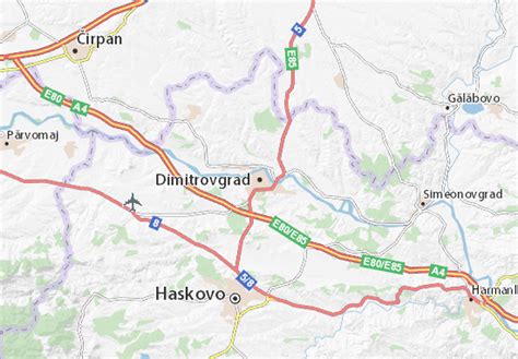 michelin dimitrovgrad map viamichelin