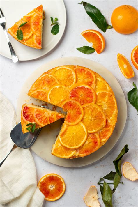 Torta All Arancia Rovesciata Una Famiglia In Cucina