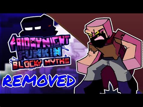 Removed Friday Night Funkin Blocky Myths Vs Herobrine Youtube