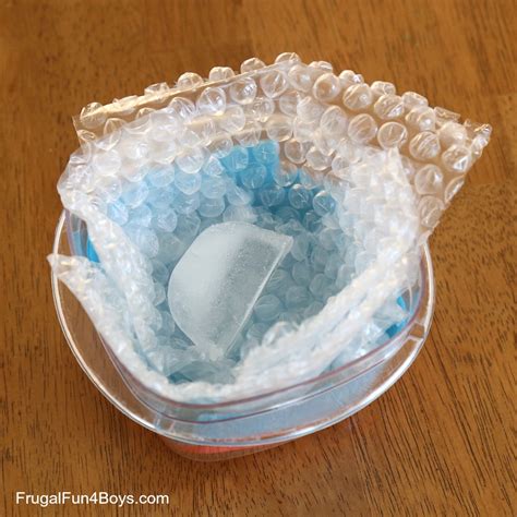 Dont Melt The Ice Science Experiment For Kids Frugal Fun For Boys