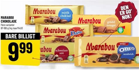 Marabou Oreo Chokoladeplade L Vbjerg August Alle Tilbudsavis