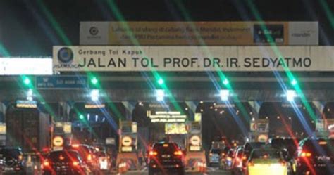 Tarif Tol Jagorawi Sedyatmo Naik Berikut Rinciannya LambeTurah