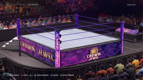 Custom Crown Jewel Arena Used The Ppv Name For A King Queen Of The