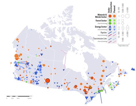 Natural Resources: Major Projects Planned or Under Construction 2024 to