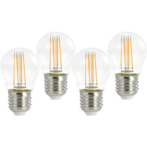 Sylvania Led Rt Filament Mini Globe Lamp 45w Es E27 470lm Toolstation