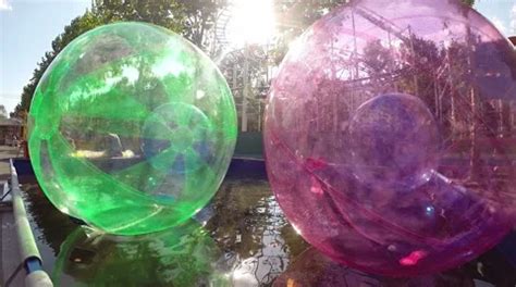 Giant Water Balls | Stock Video | Pond5