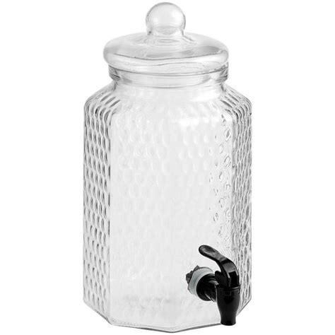 Acopa 1 Gallon Glass Beverage Dispenser In 2024 Glass Beverage Dispenser Drink Dispenser