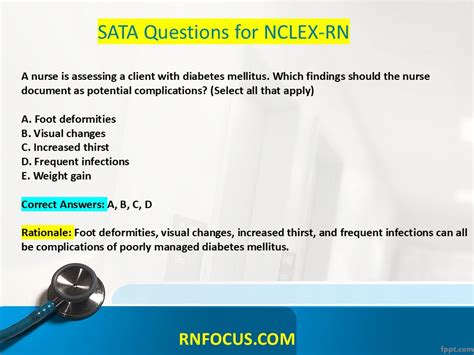 Sata Questions For Nclex Rn