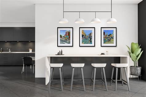 Limited Edition Blackheath Acrylic Print | Tranquil Vale Cyclist