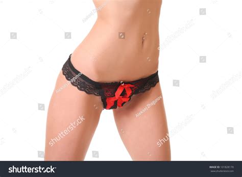 Sexy Model Wearing Bikini Against White Nh C S N Shutterstock