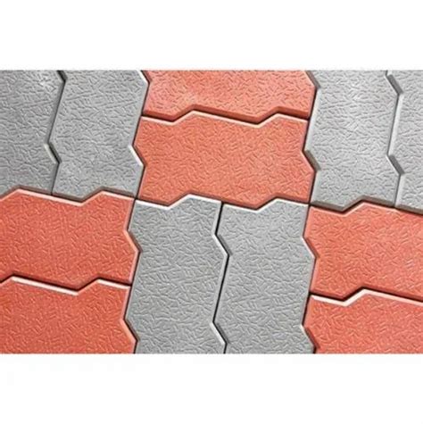 Concrete Zigzag Cosmic Interlocking Paver Block Thickness 60 Mm At Rs