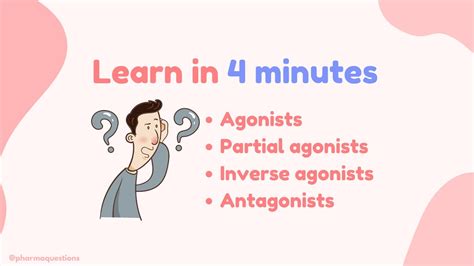 Agonists Vs Partial Agonists Vs Inverse Agonists Vs Antagonists Youtube