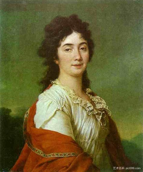 Portrait Of Countess A S Protasova C