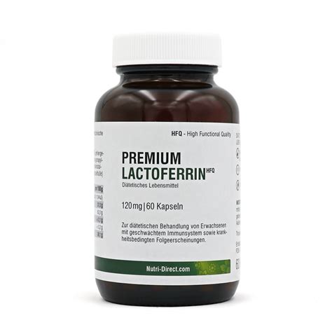 Lactoferrin Kapseln 250 mg höchster Reinheit online kaufen