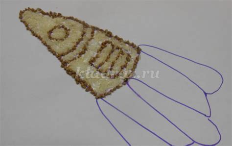 Аппликация ко Дню космонавтики пошагово с фото. Старшая группа