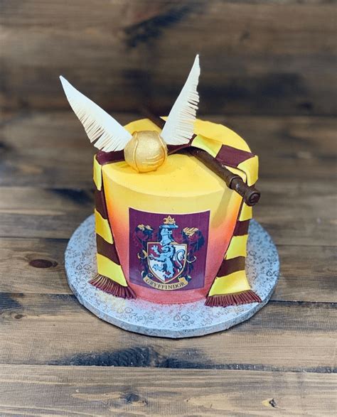 Gryffindor Birthday Cake Ideas Images Pictures