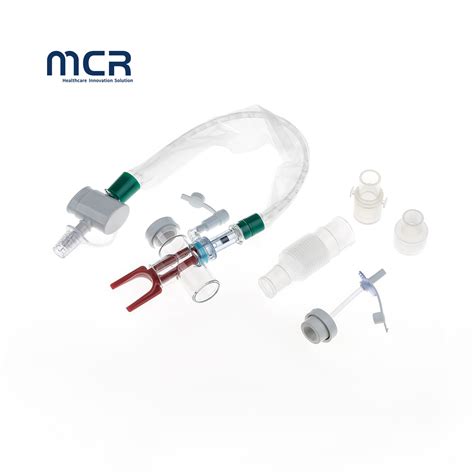 Closed Suction System T Piece Disposable Closed Suction Catheter H