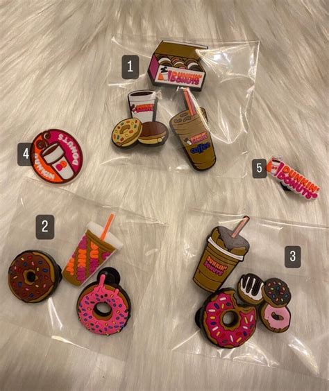 Dunkin Donuts Inspired Shoe Charms - Etsy