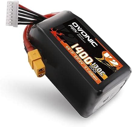 OVONIC Batterie Lipo 6S 1400 MAh 22 2 V 130 C Avec Prise XT60 Pour