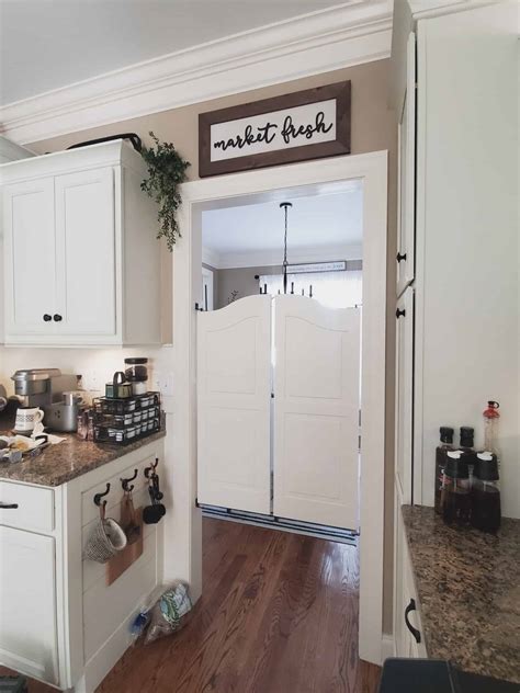 Functional Swinging Kitchen Door Designs | Swinging Cafe Doors