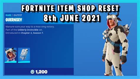 New Guernsey Skin 2 Rare Items Back Fortnite Item Shop Reset 8th