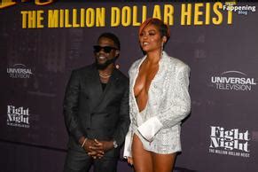 Taraji P Henson Sexy Flashes Her Hot Boobs At Fight Night The Million Dollar Heist Premiere In