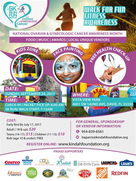 Kindah Foundation Inc — Join Us At The 2nd Annual Florida Teal 5k Run