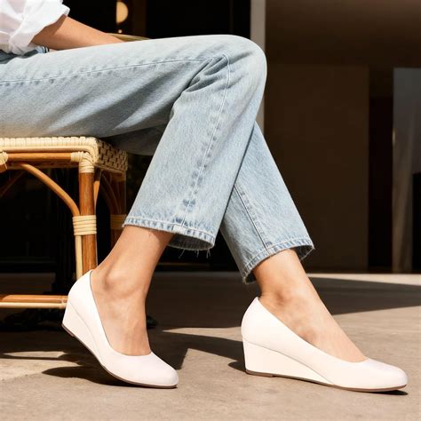 Ankis Black Nude Silver Gold Wedges For Women Low Heel Womens Wedge