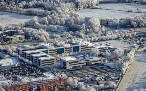 Hamm Aus Der Vogelperspektive Winterluftbild Geb Udekomplex Der