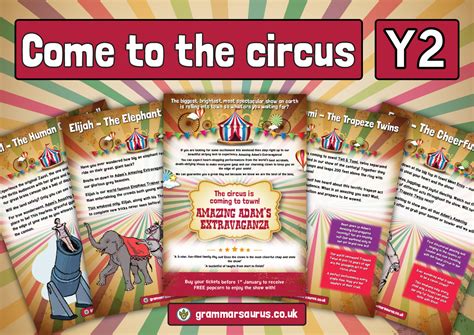 Year 2 Model Text - Persuasive advert - Come to the Circus ( gbsct P2 ...