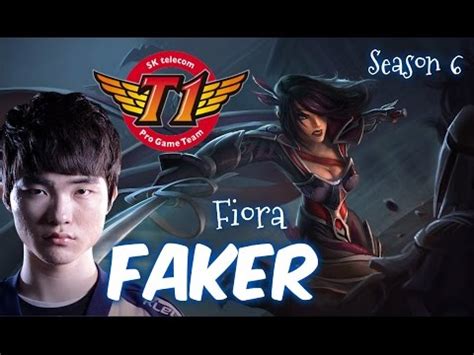 SKT T1 Faker FIORA Top Vs Quinn Patch 5 24 KR League Of Legends