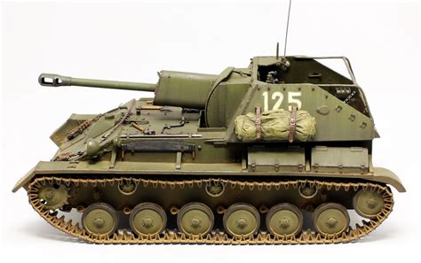 СУ-76М — Каропка.ру — стендовые модели, военная миниатюра