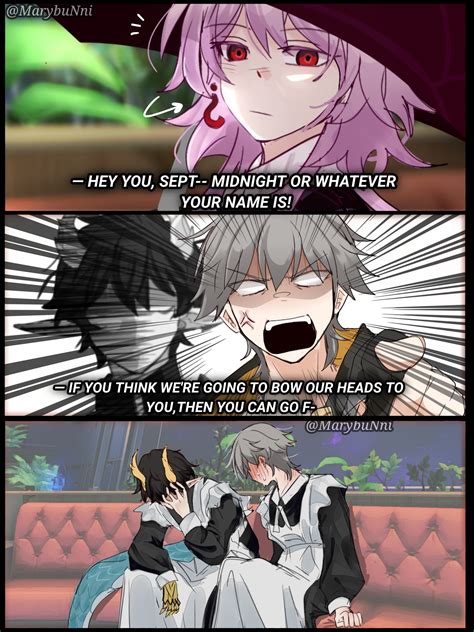 trailblazer, march 7th, caelus, dan heng, and evernight (honkai and 1