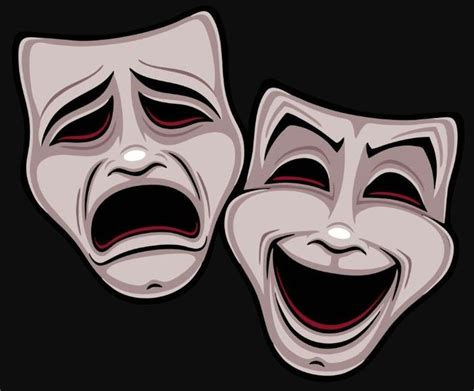 Театральные маски картинки и детские рисунки для срисовки