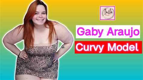 Gaby Araujo Chilean Bbw Curvy Plus Sized Model Gorgeous Fashion