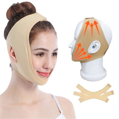 Elastic Face Slimming Bandage V Line Face Shaper Women Chin Cheek Lift