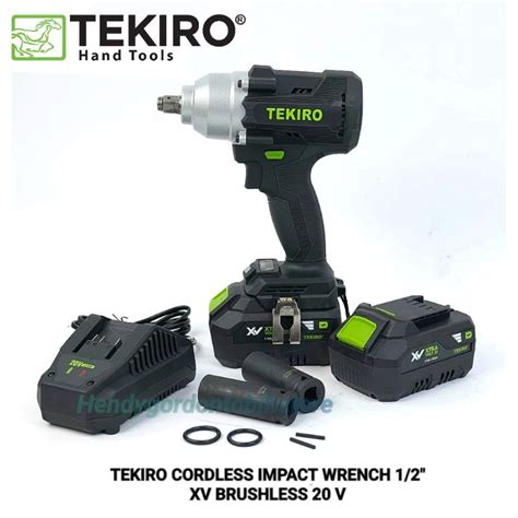 Jual Tekiro Cordless Impact Wrench 12 Xv Brushless 20 V Original Impact Tekiro Shopee Indonesia