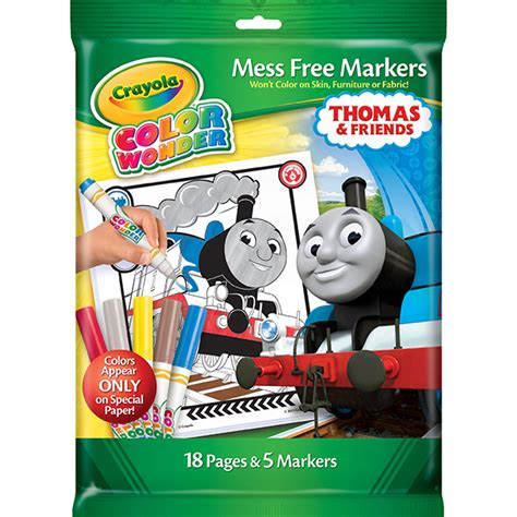 Crayola Thomas And Friends Color Wonder Mess Free Coloring Pages