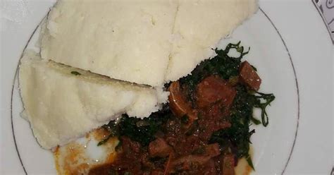 Ugali beef vegetables Recipe by divinah Bosibori - Cookpad