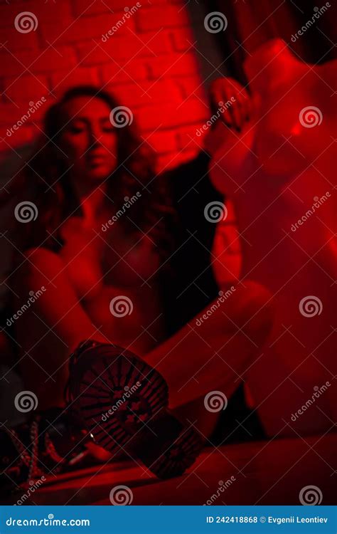 Naked Girl Posing In Front Of The Camera Stock Photo Image Of Attractive Chest