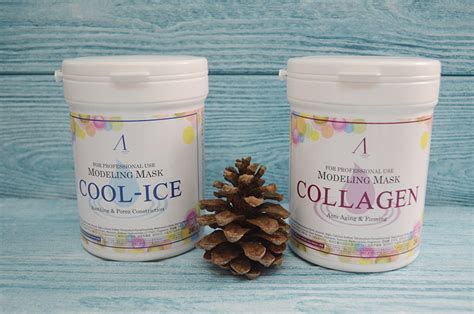 Альгинатные маски ANSkin Modeling Mask: мой отзыв | Beauty Hamster