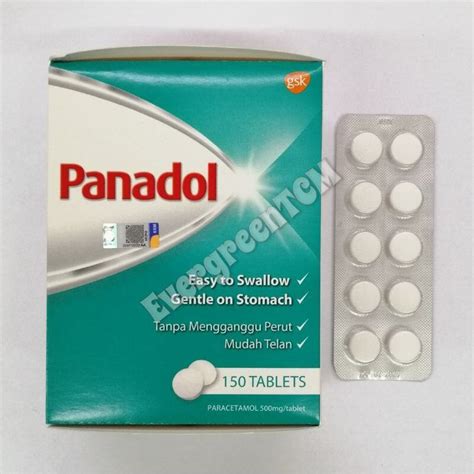 Panadol Regular Tablet 【1 Blister】 Lazada