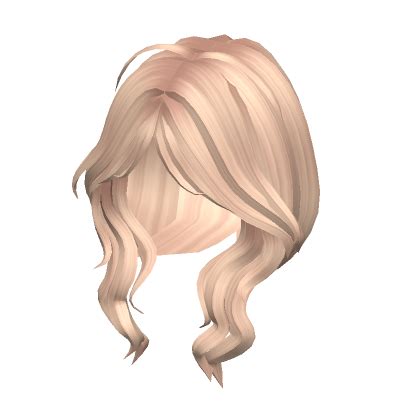 Wavy Anime Lush Layered Hair Blonde Roblox
