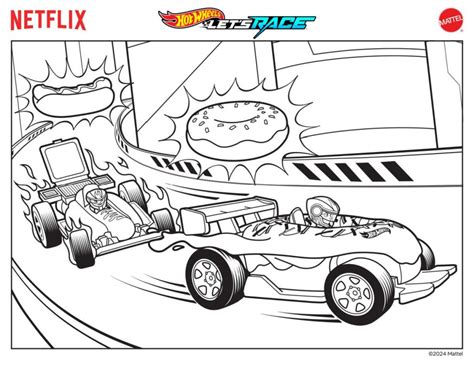 Rev Up The Fun Free Hot Wheels Coloring Pages Mama Likes This