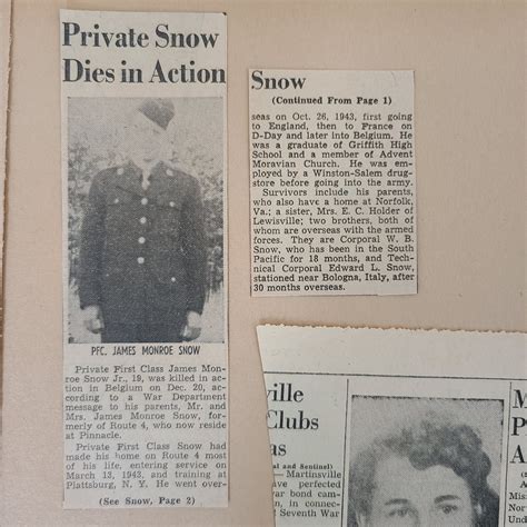 More photos will soon be included in the state obits 8